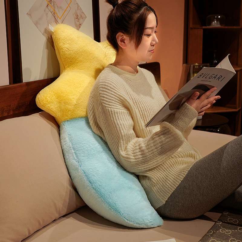 クッション クッション ふわふわ雲と星の夢枕セット
