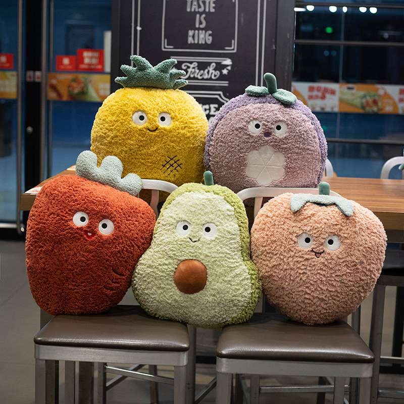 クッション フルーツ仲間のもちもちクッション