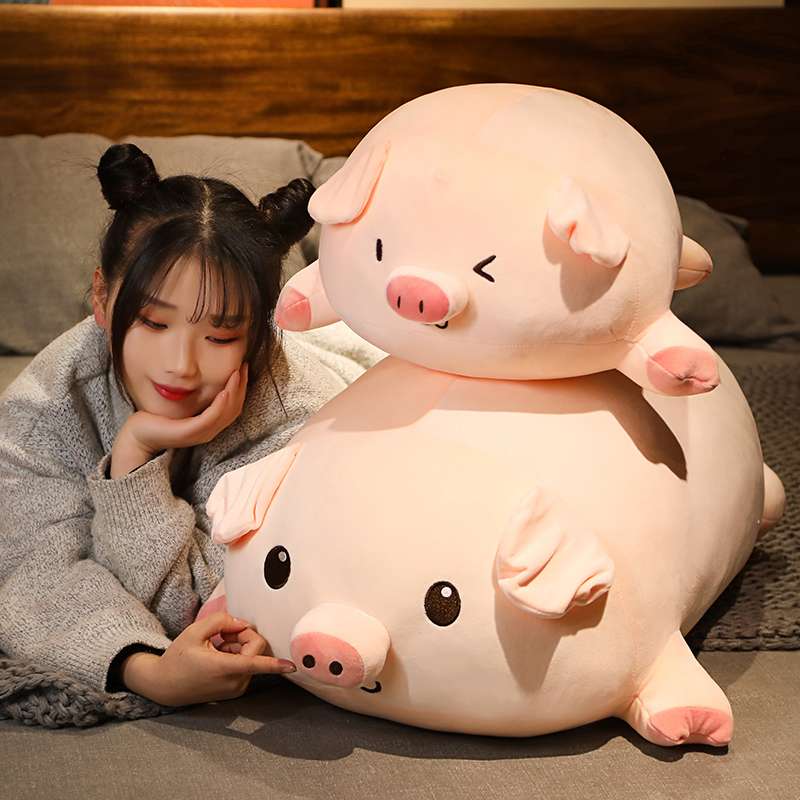 クッション クッション もちもちブタさん抱き枕