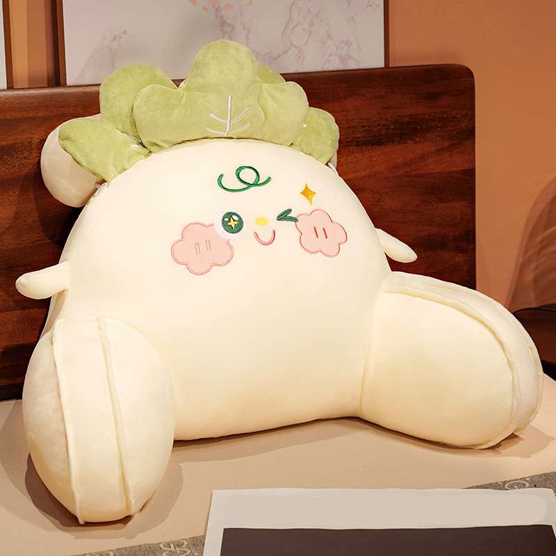 クッション クッション 猫型ランバーサポート枕