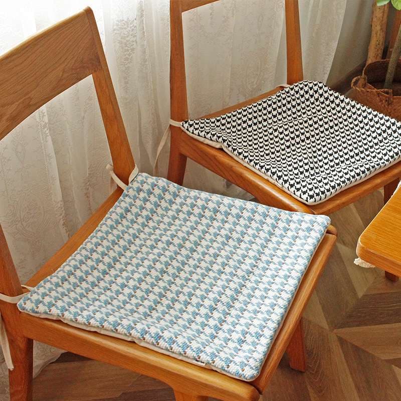 クッション 北欧風チェック柄シートクッション