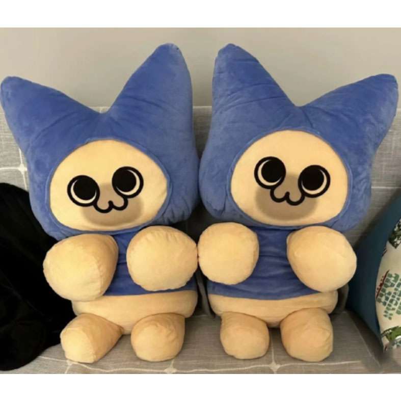 クッション ネコ耳キャラクターのぬいぐるみクッション