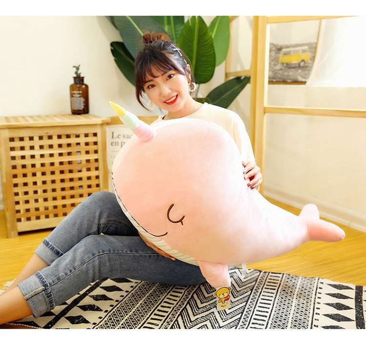 クッション ゆめかわクジラさんぬいぐるみクッション