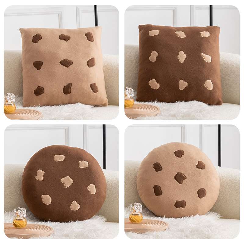 クッション クッキーモチーフのふわふわクッション