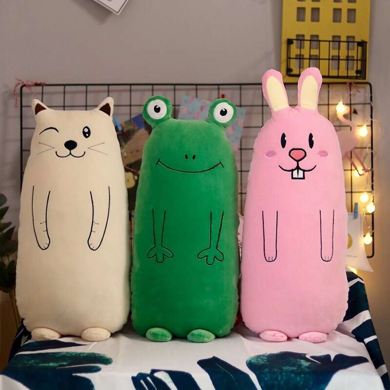 クッション 動物仲間たちの抱き枕クッション