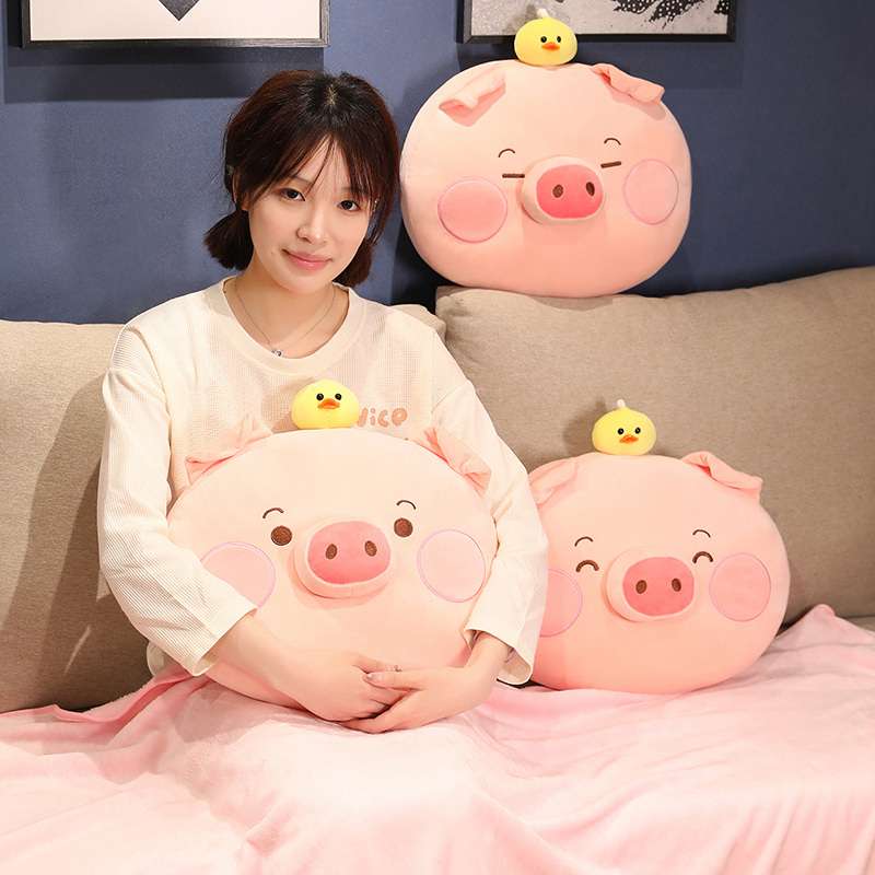 クッション ぶたさんとひよこのふわもちクッション
