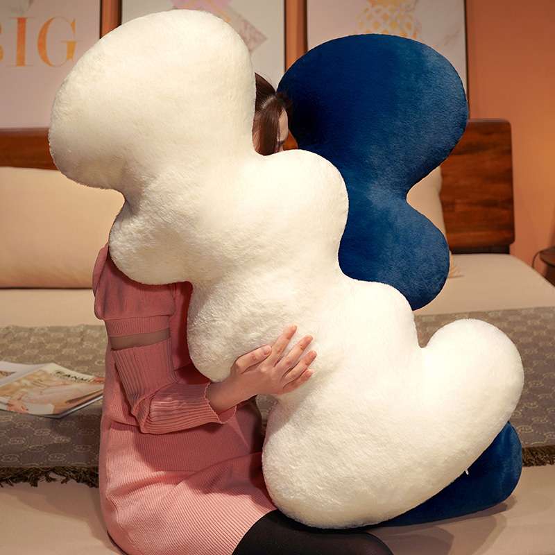 クッション 抱きしめたくなる曲線クッション