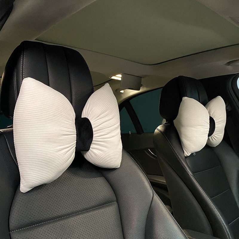 クッション 花とリボンの車内おしゃれクッションセット