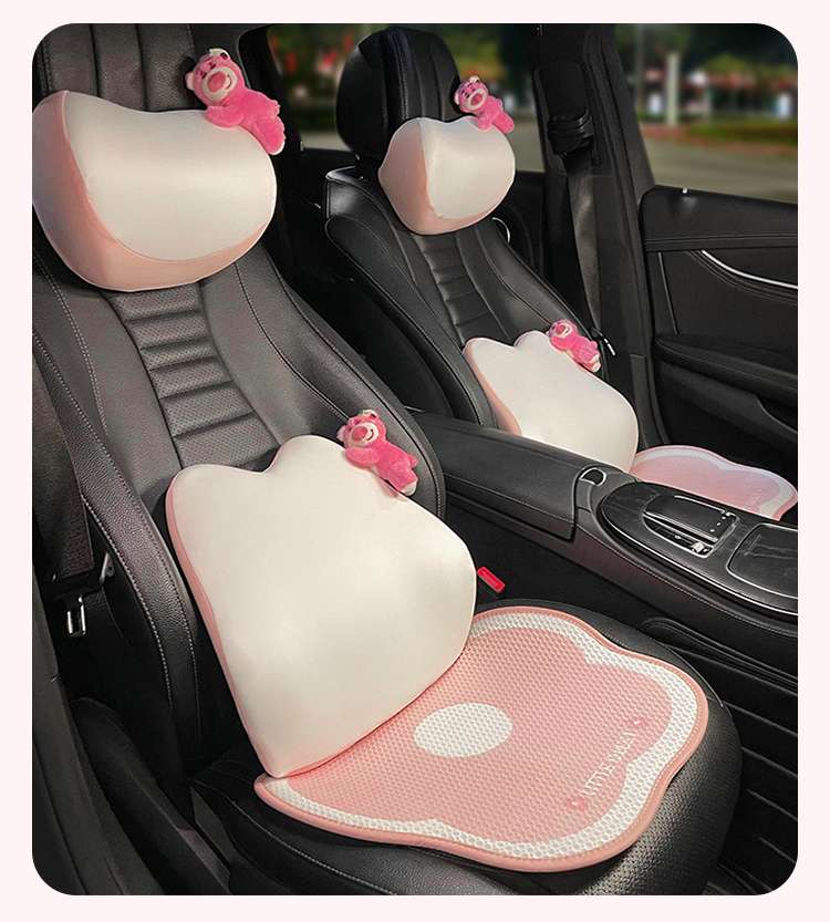 クッション ハートクマさん車内快適クッションセット