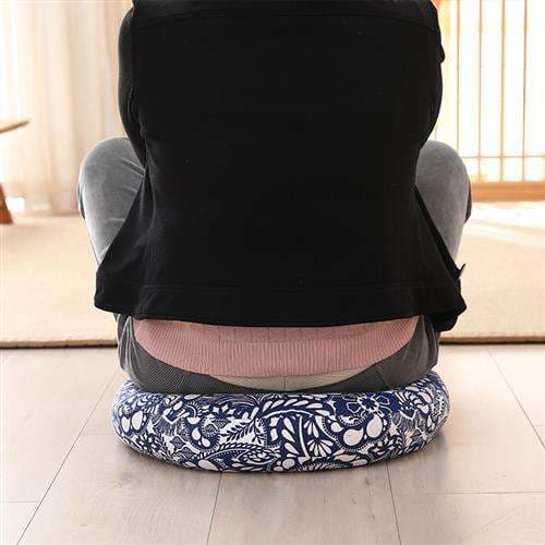 和風円形座布団