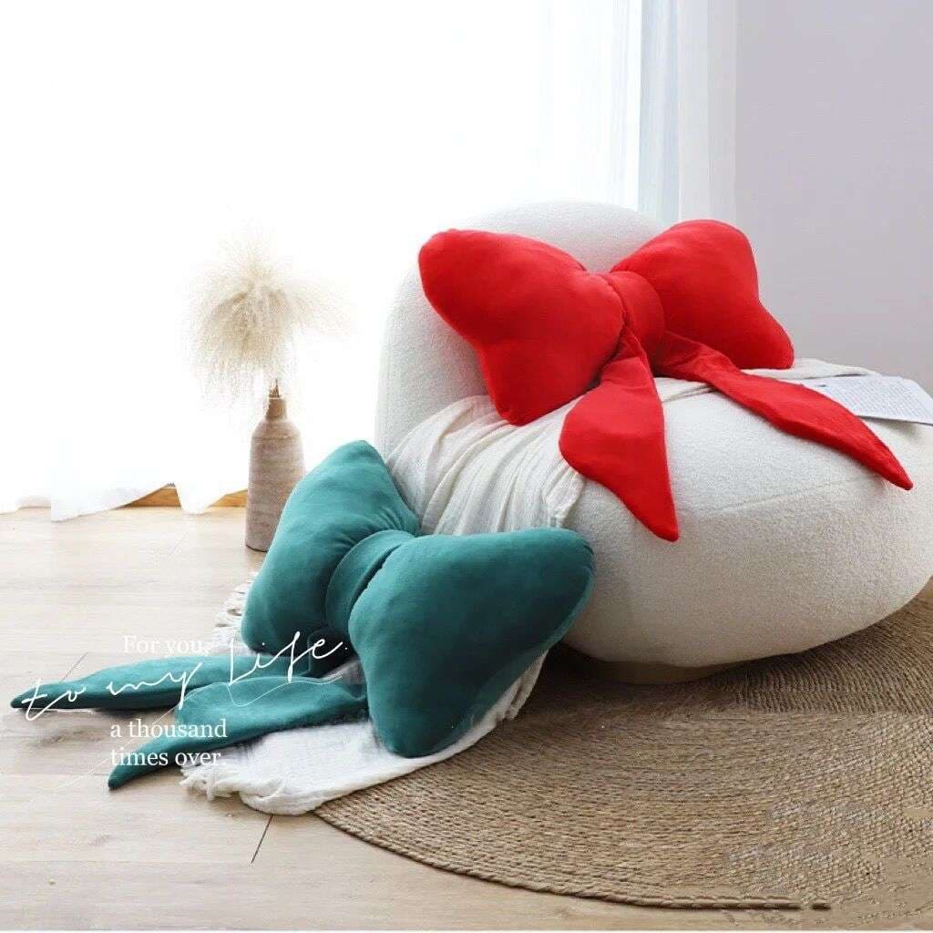 クッション リボン型クッション