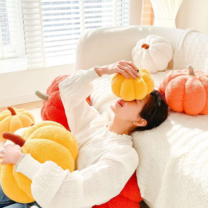 クッション ふわふわパンプキンクッション