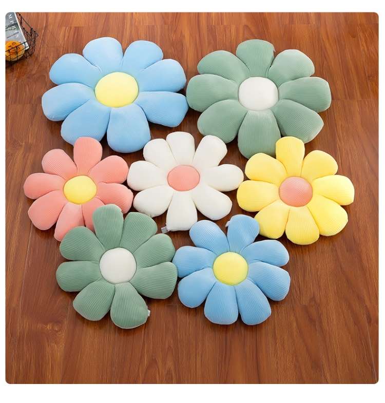 クッション お花型ぬくぬくルームクッション