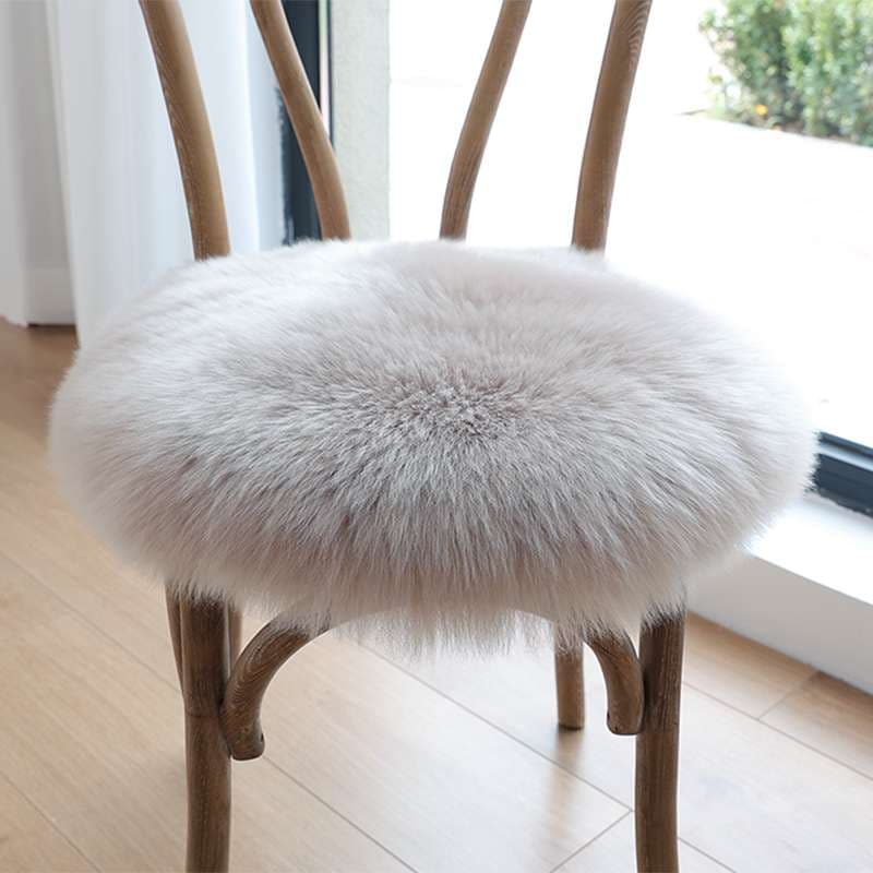クッション ふわもこ北欧風チェアパッド