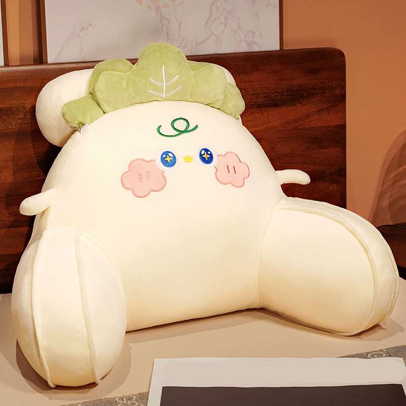 クッション クッション 猫型ランバーサポート枕