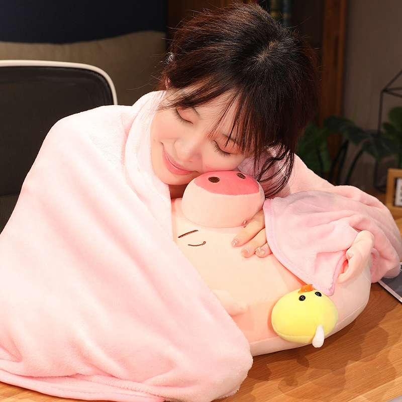 クッション ぶたさんとひよこのふわもちクッション