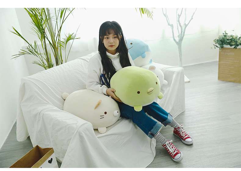 クッション ゆるかわ動物ぬいぐるみクッション