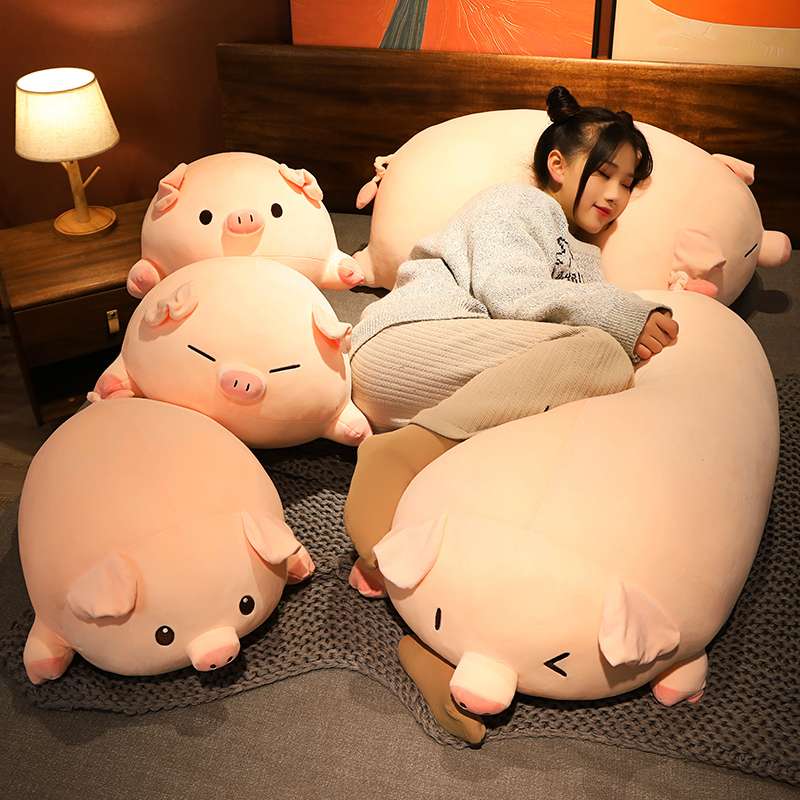 クッション クッション もちもちブタさん抱き枕