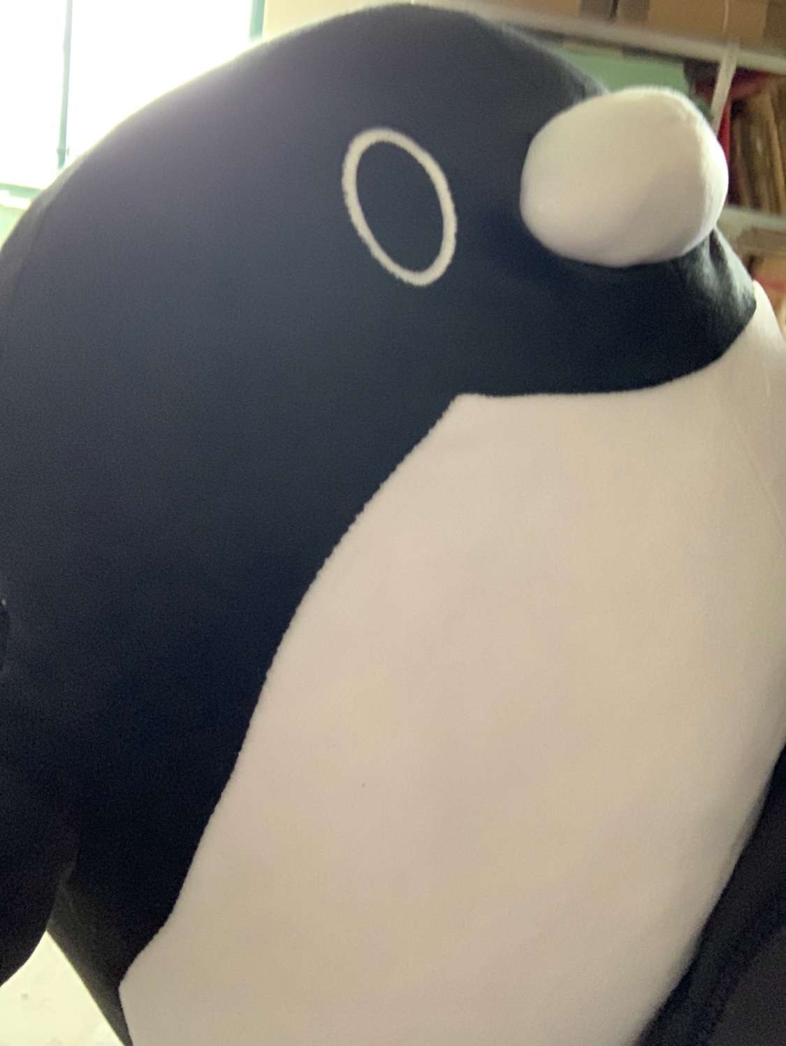 クッション シャチ型ぬいぐるみクッション