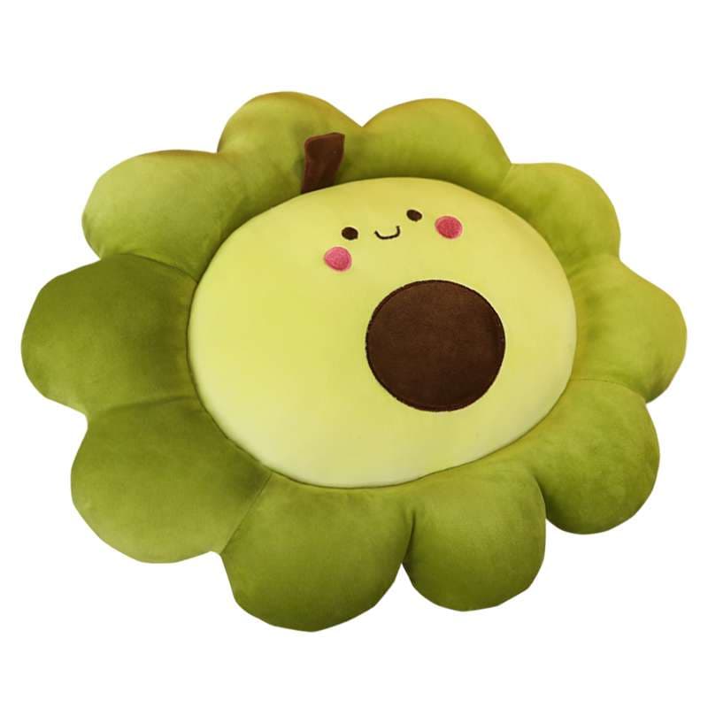クッション お花型キャラクタークッション