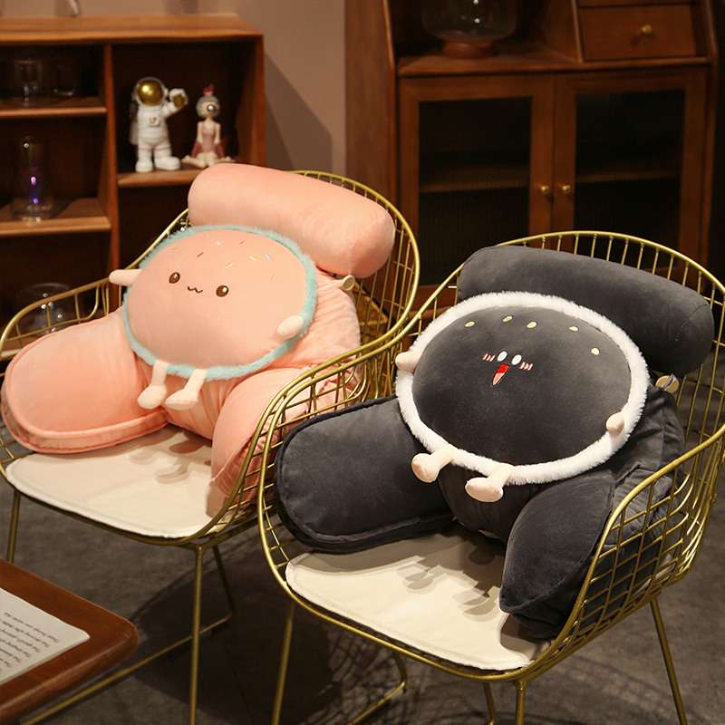 クッション もちもち表情つき抱き枕クッション