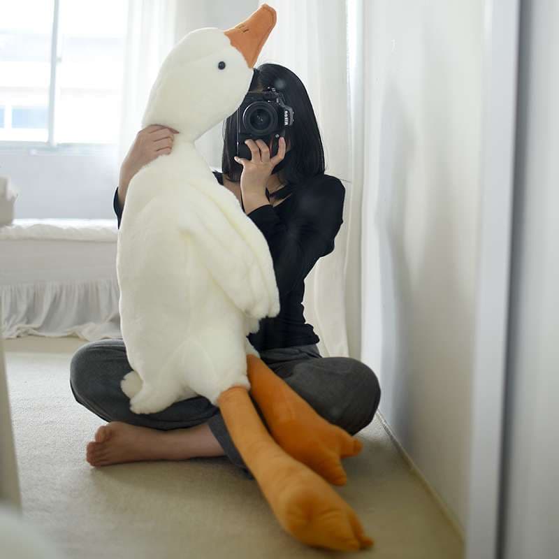 クッション クッション ほのぼの白鳥の抱き枕