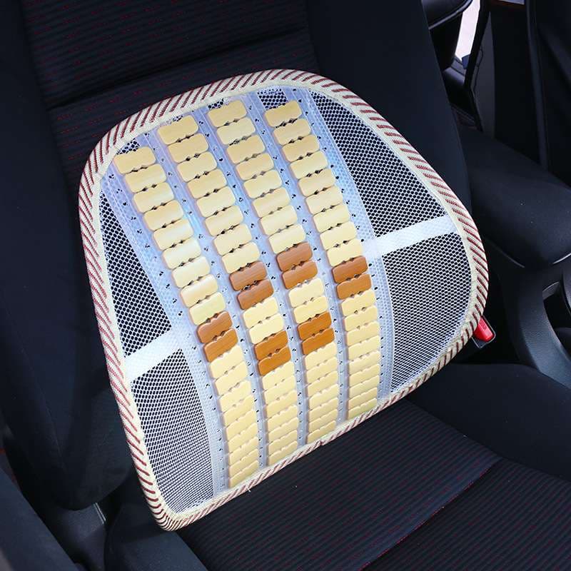 クッション 車用メッシュ通気性背もたれ