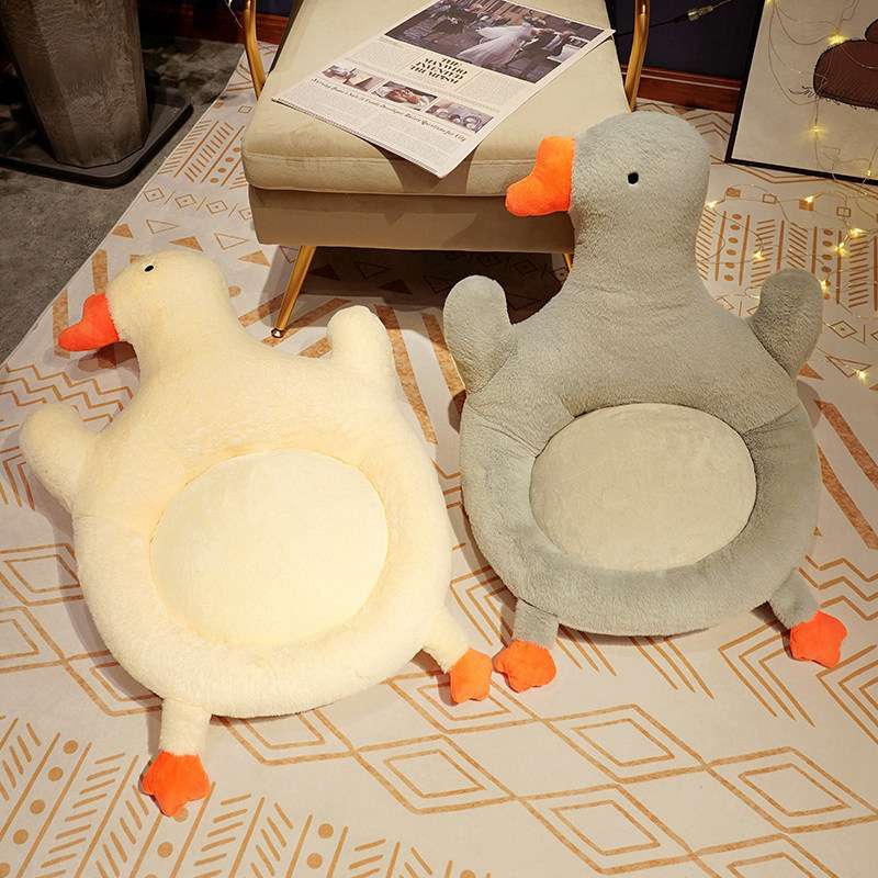 クッション アヒル型ぬいぐるみクッション座椅子