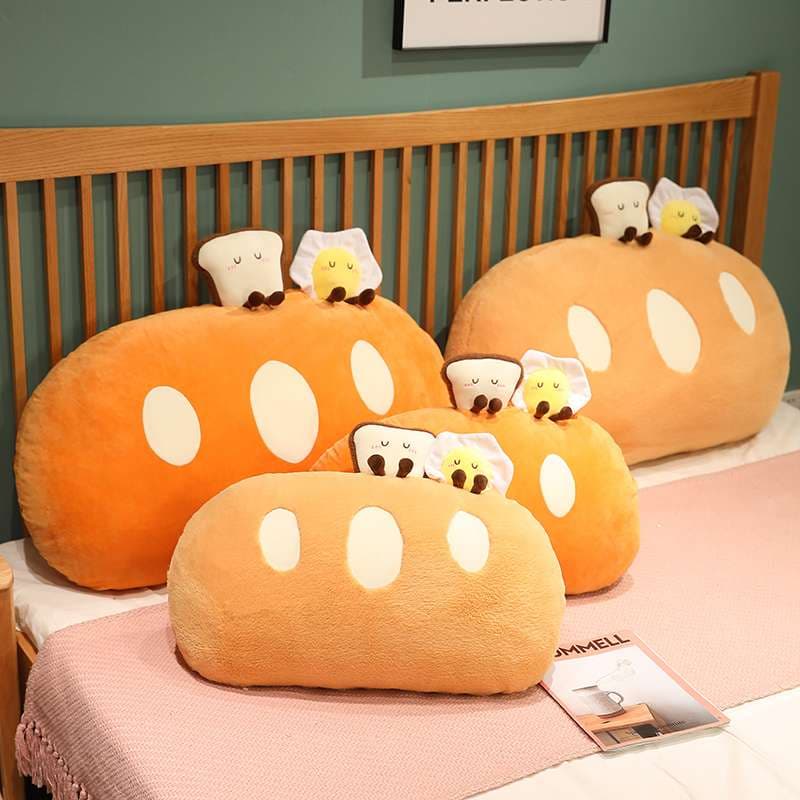 クッション 動物モチーフの背もたれクッション