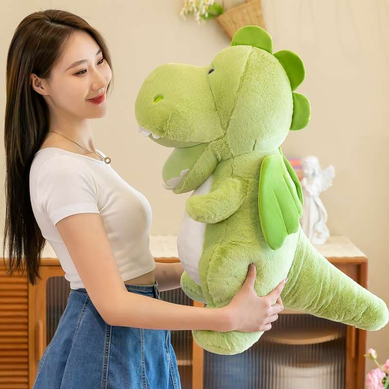クッション もちもちダイナソーぬいぐるみクッション