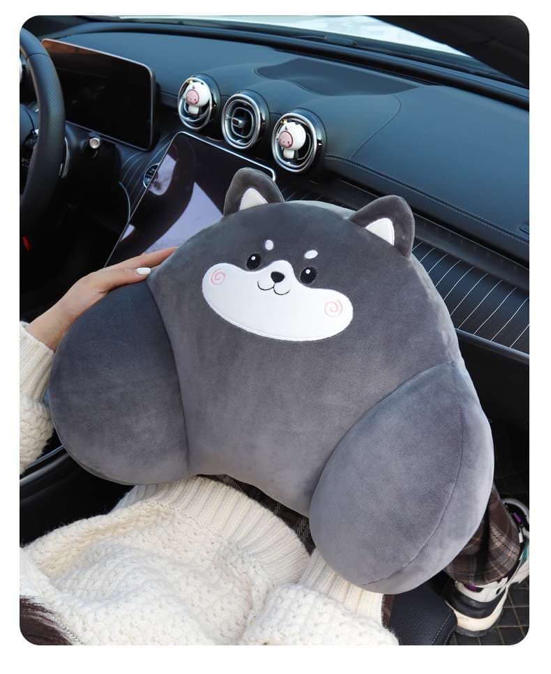 クッション 動物型車内用クッションセット
