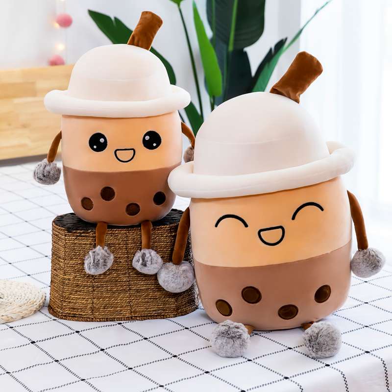 クッション クッション タピオカドリンク型抱き枕