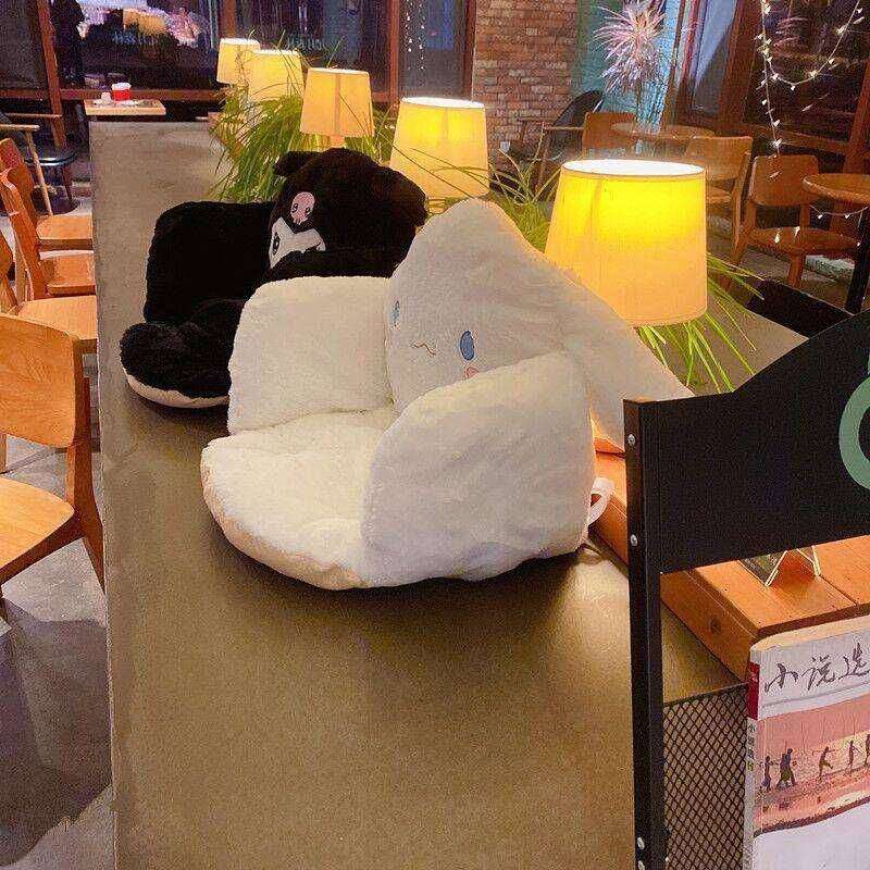 クッション もちもちキャラクター座椅子クッション