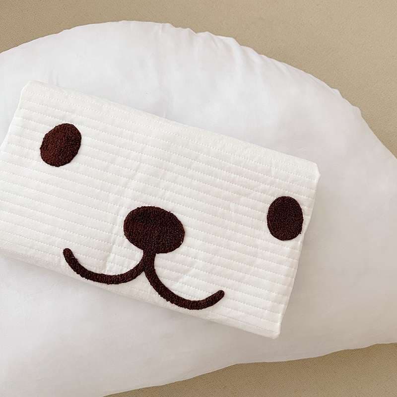 クッション くまさん顔型ぬいぐるみ大型ベッドクッション