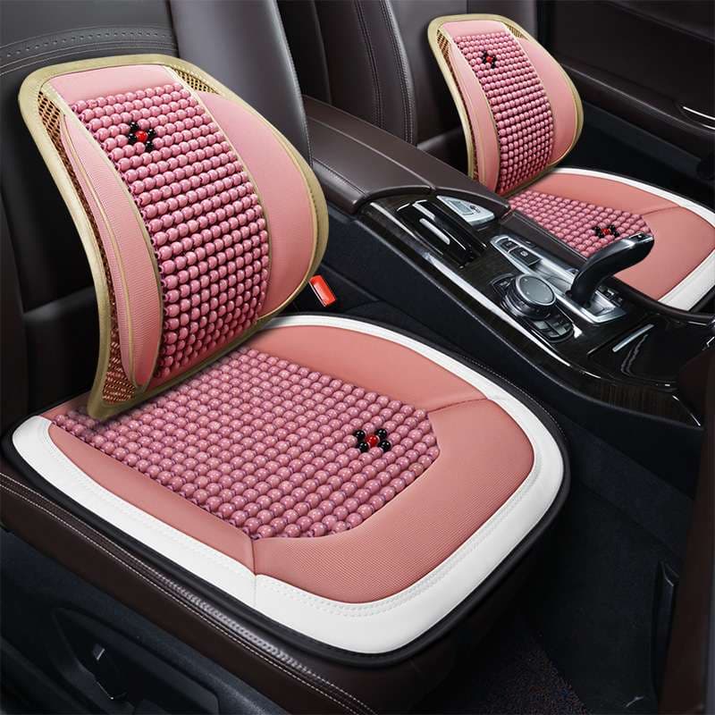 クッション 車用マッサージビーズクッションセット