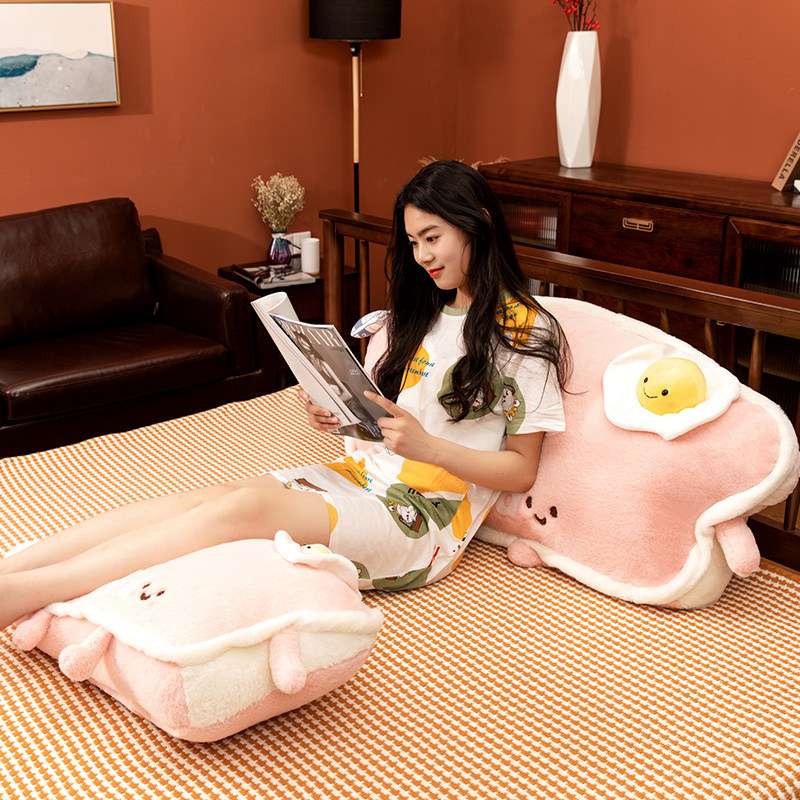 クッション トースト型ふわふわクッション