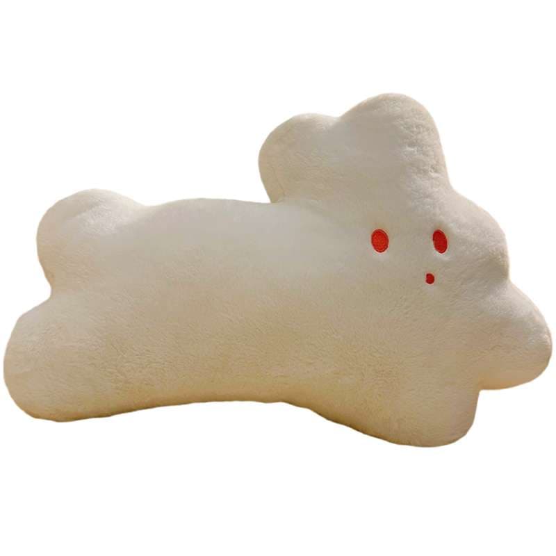 クッション もこもこ雲の表情クッション