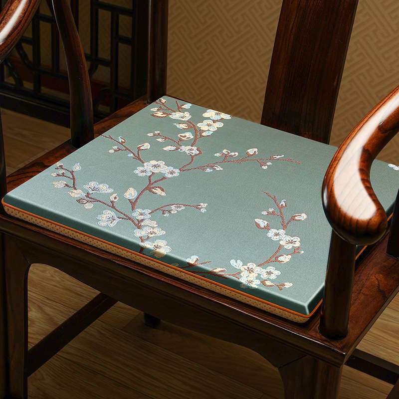 クッション 和風桜刺繍クッション座布団