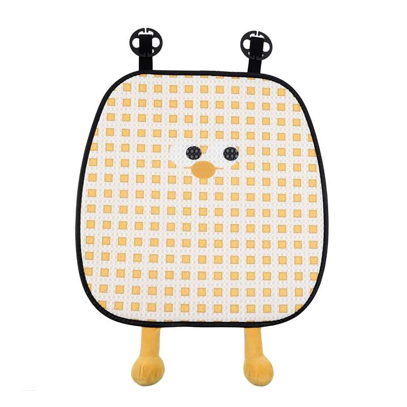 クッション クッション ひよこモチーフのシートカバーセット
