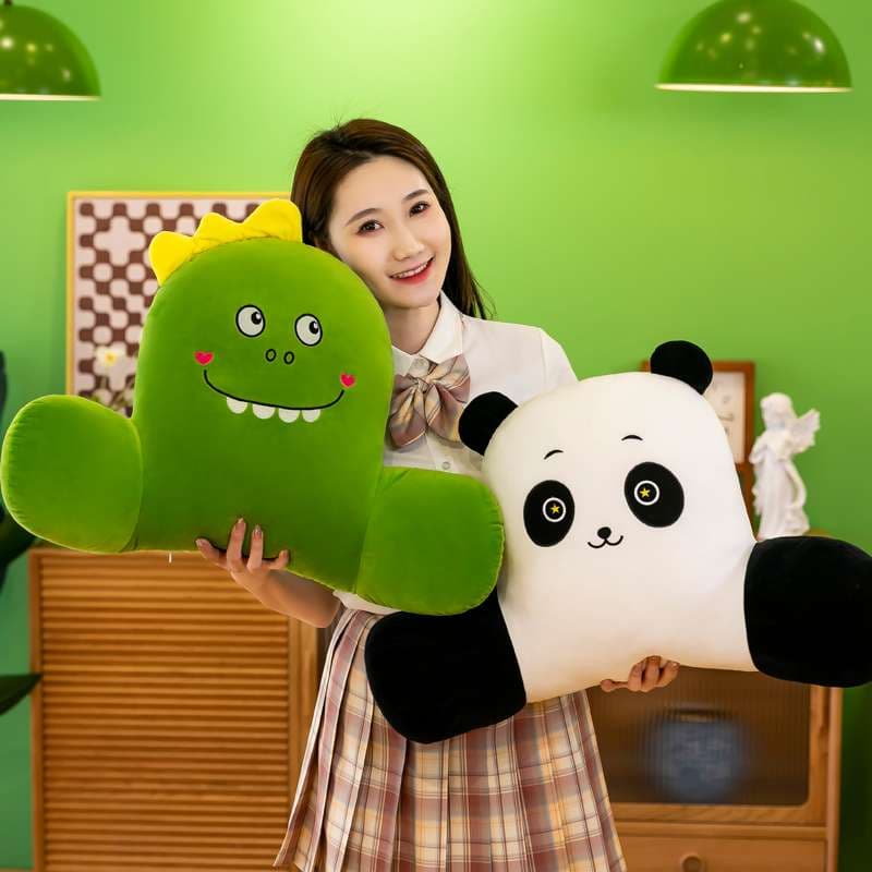 クッション 枕 動物キャラクター抱き枕セット