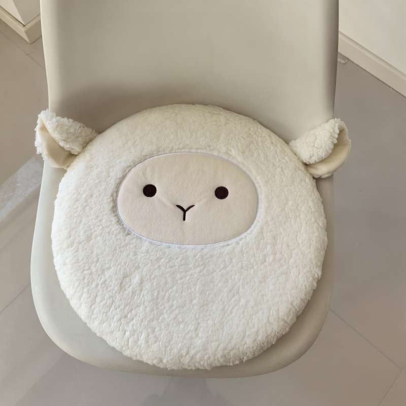 クッション もこもこ動物キャラクタークッション