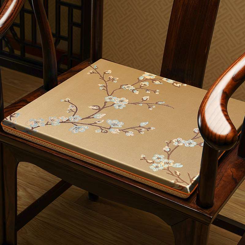クッション 和風桜刺繍クッション座布団