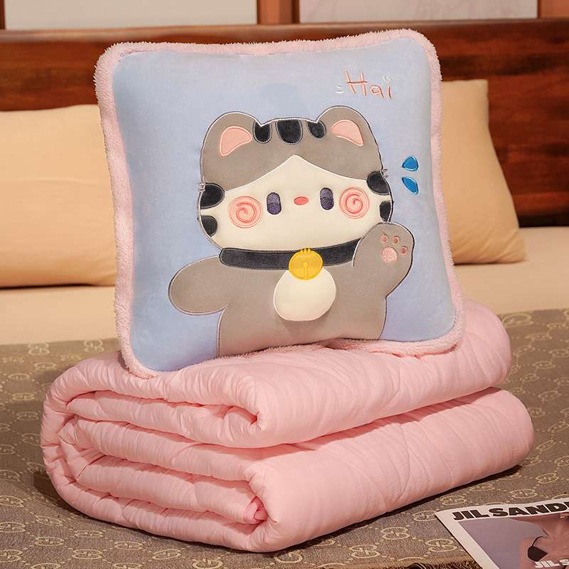 クッション 癒しのサメさん 変身ブランケットクッション