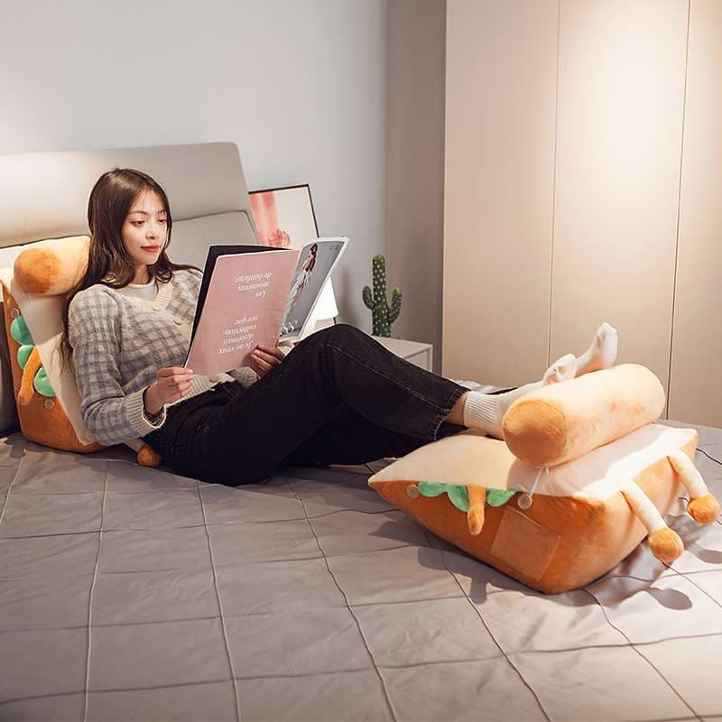 クッション クッション おやすみサンドイッチ抱き枕