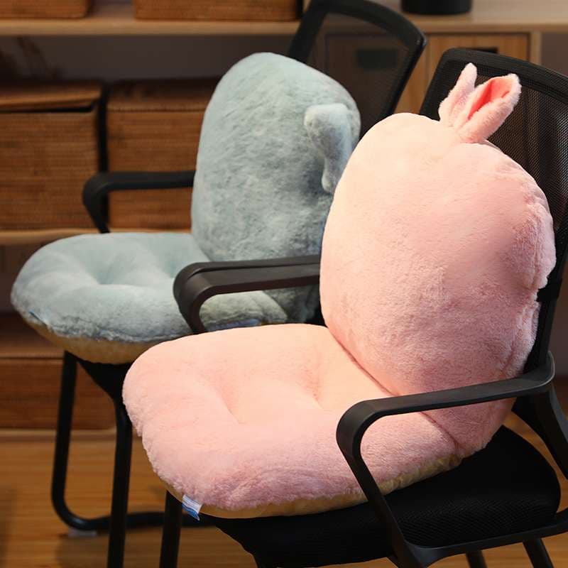 クッション もふもふ動物型座椅子クッション