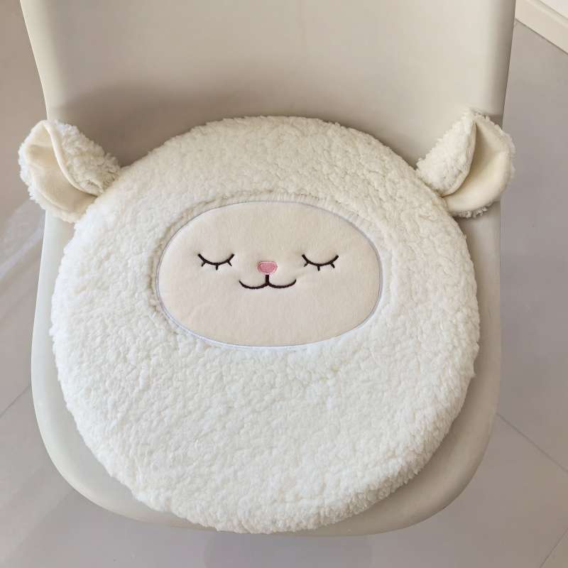 クッション もこもこ動物キャラクタークッション