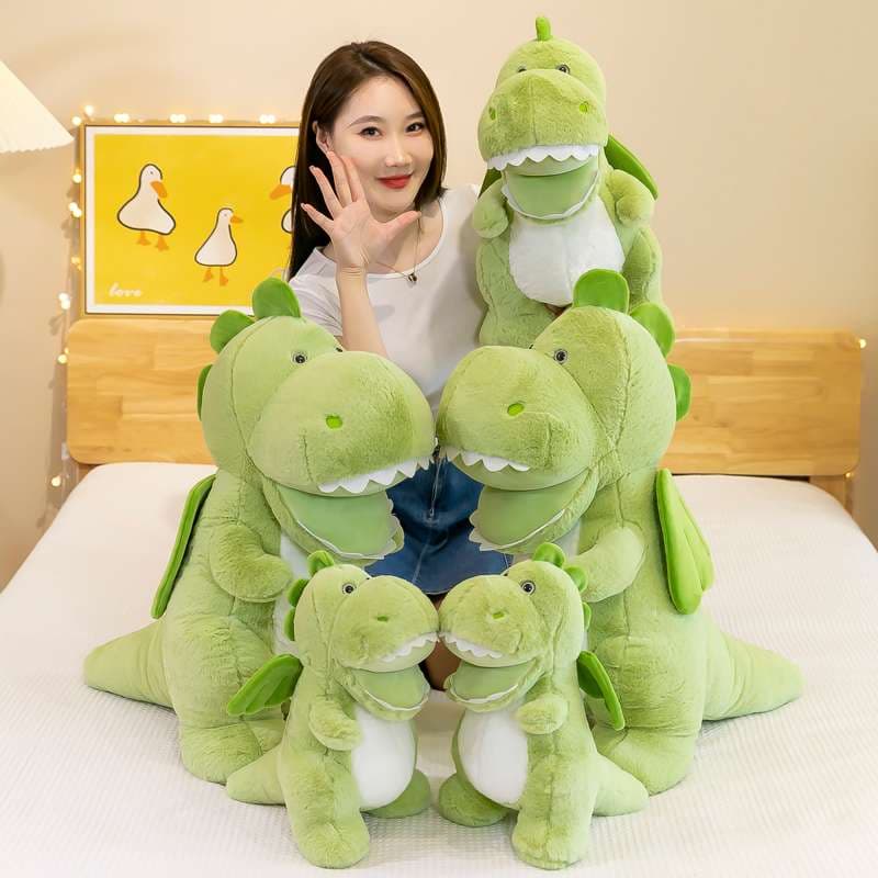 クッション もちもちダイナソーぬいぐるみクッション