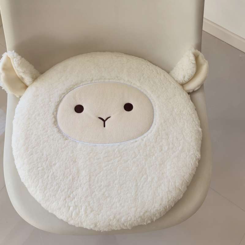クッション もこもこ動物キャラクタークッション