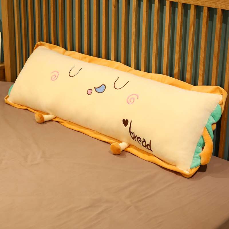 クッション パン型ゆる顔ロングクッション
