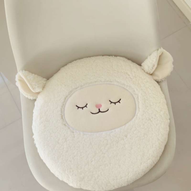 クッション もこもこ動物キャラクタークッション